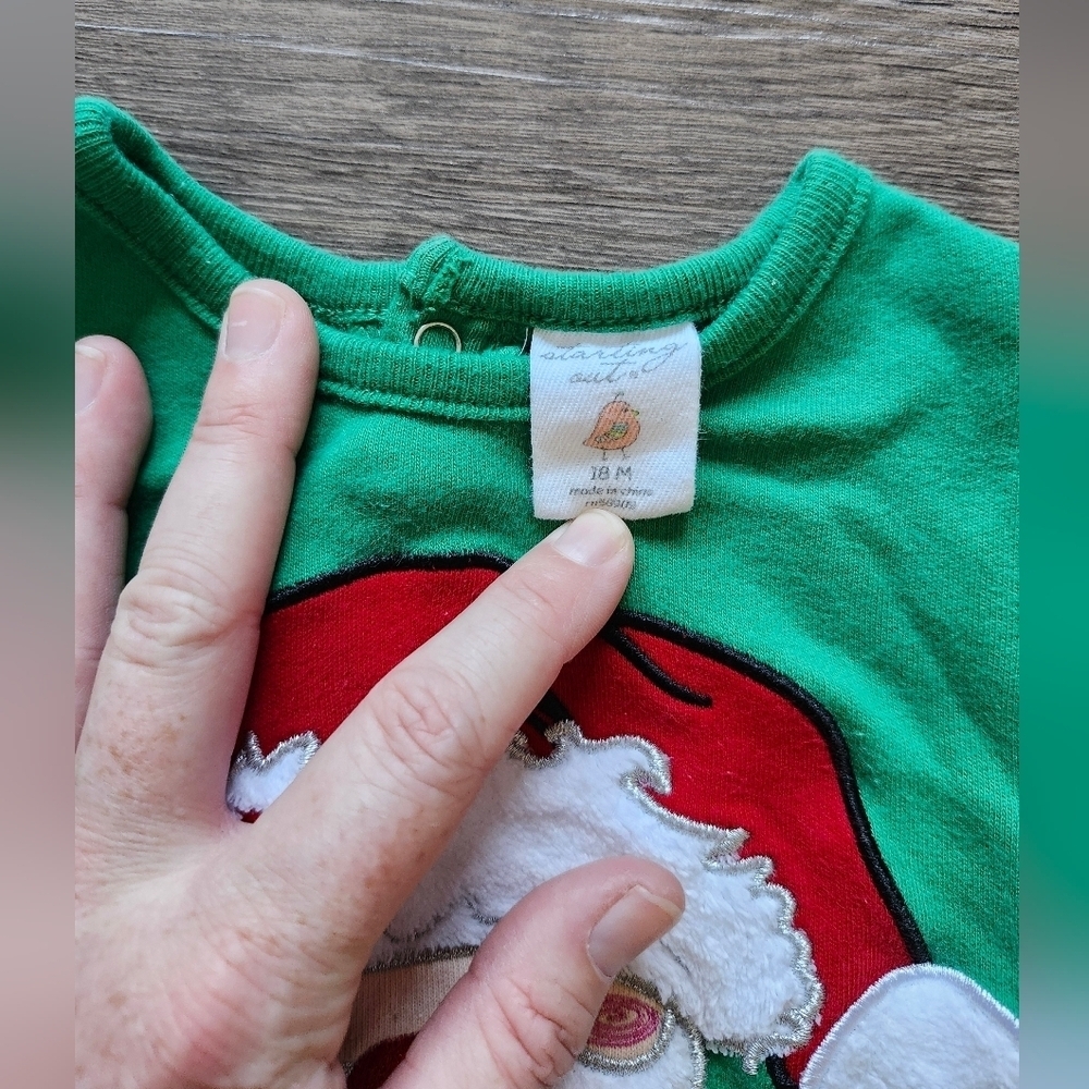 Starting Out 18 Month Santa Christmas Outfit - Picture 7 of 7